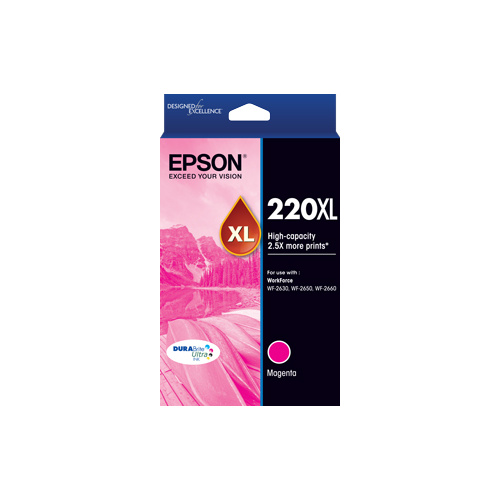 Epson 220XL Magenta Ink Cartridge
