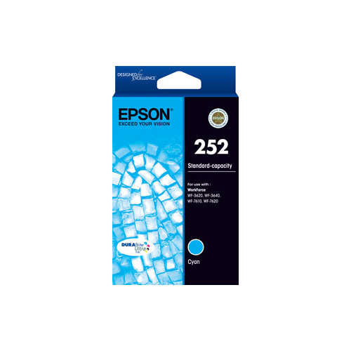 Epson 252 Cyan Ink Cartridge