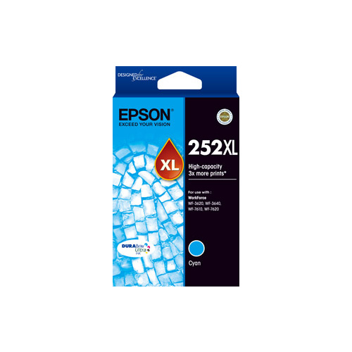 Epson 252XL Cyan Ink Cartridge