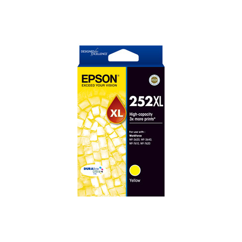 Epson 252XL Yellow Ink Cartridge