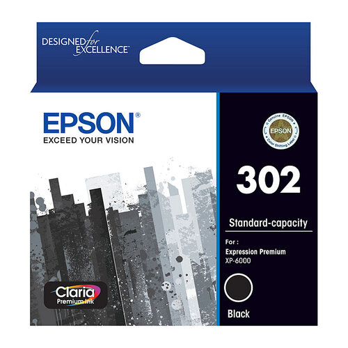 Epson 302 Black Ink Cartridge