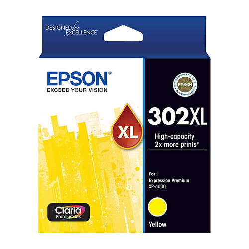 Epson 302XL Yellow Ink Cartridge
