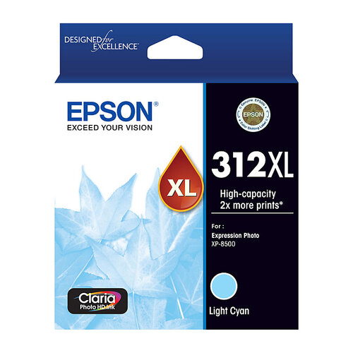 Epson 312XL Light Cyan Ink Cartridge