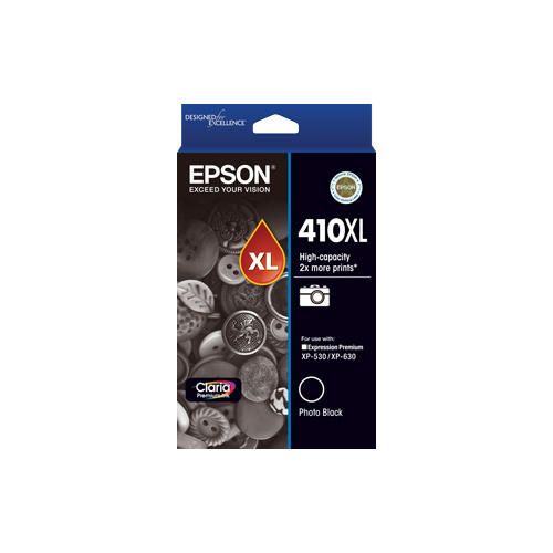 Epson 410XL Photo Black Ink Cartridge