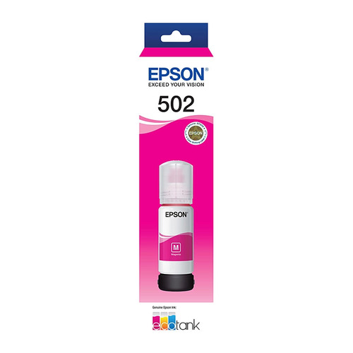 Epson T502 Eco Tank Ink Bottle - Magenta