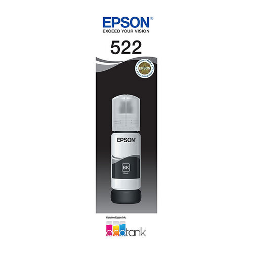 Epson T522 Eco Tank Ink Bottle - Black
