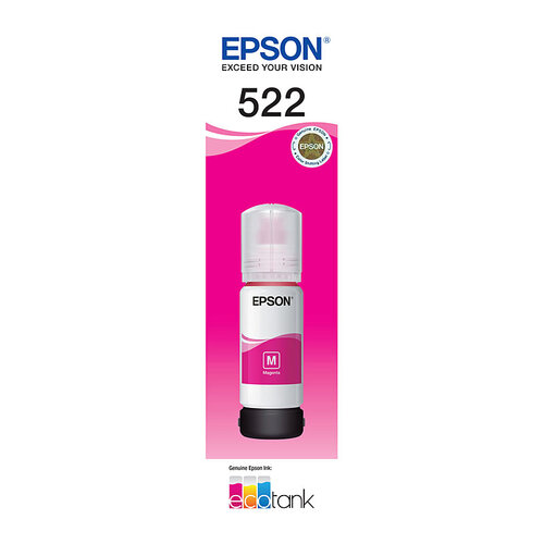 Epson T522 Eco Tank Ink Bottle - Magenta
