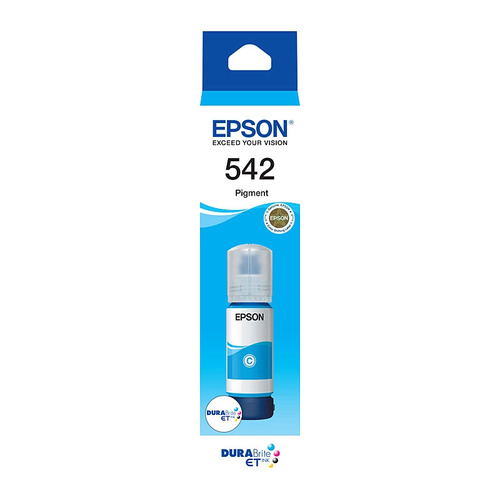 Epson T542 Eco Tank Ink Bottle - Cyan