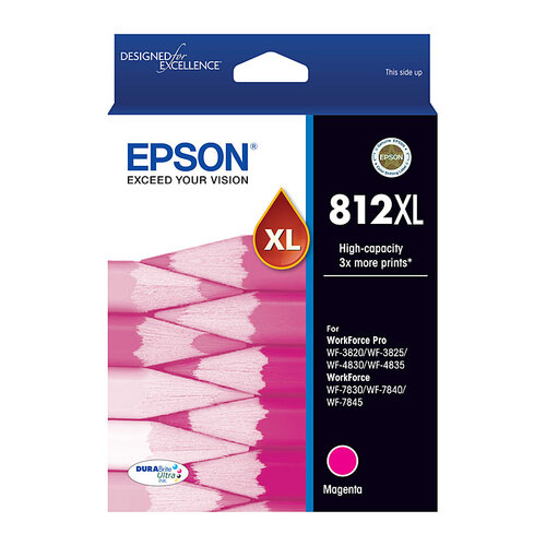 Epson 812XL Ink Cartridge - Magenta
