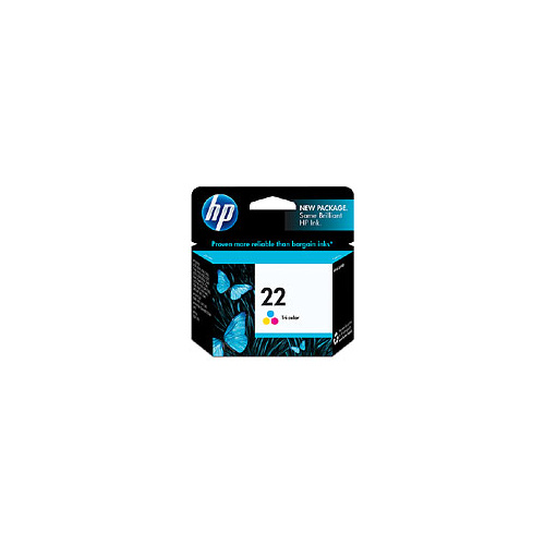 HP 22 Tri-Colour Inkjet Print Cartridge - C9352A