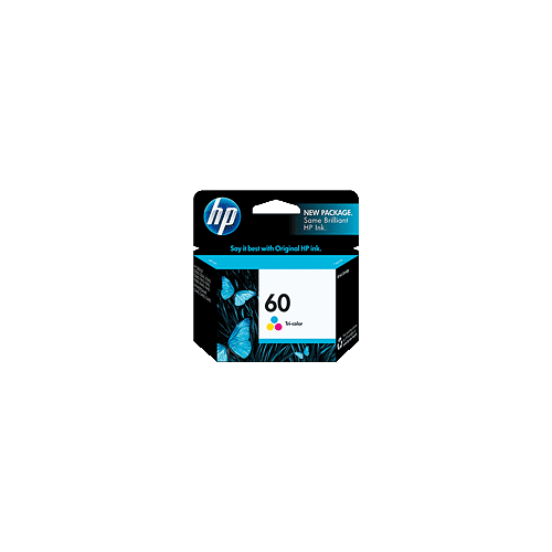 HP 60 Tri-Colour Ink Cartridge - CC643WA
