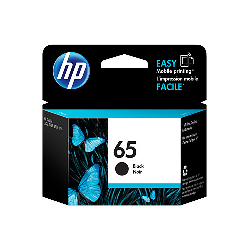 HP 65 Black Ink Cartridge - N9K02AA