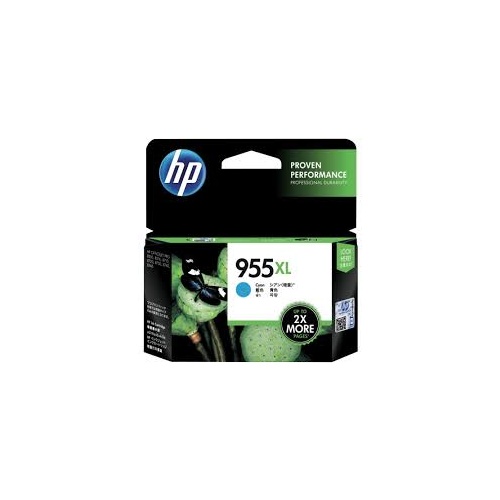HP 955XL Cyan Ink Cartridge - L0S63AA