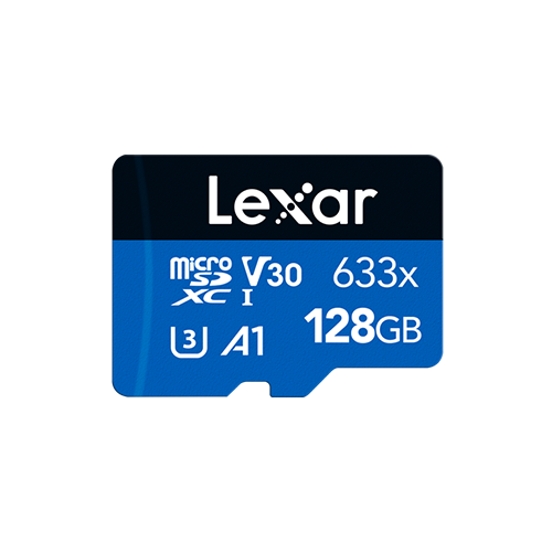 Lexar High-Performance 128GB 633x microSDXC UHS-I