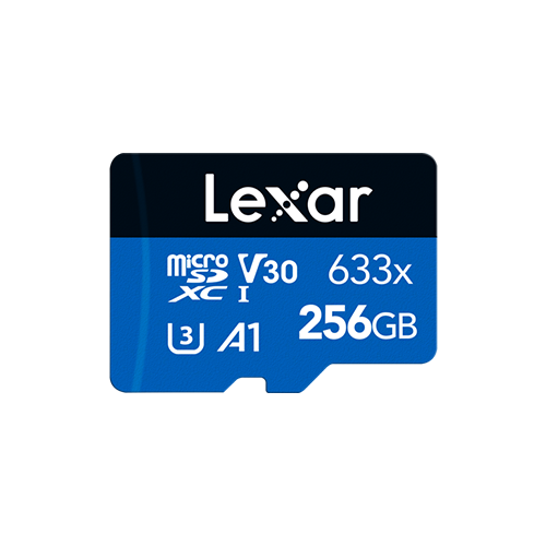 Lexar High-Performance 256GB 633x microSDXC