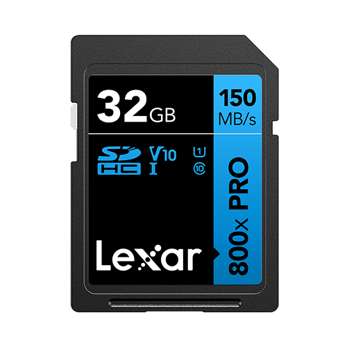 Lexar High Performance 32GB 800x SDHC Card