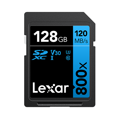 Lexar High Performance 128GB 800x SDXC Card