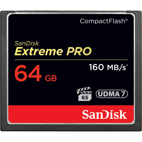 SanDisk Extreme PRO 64GB Compact Flash - 160MB/s