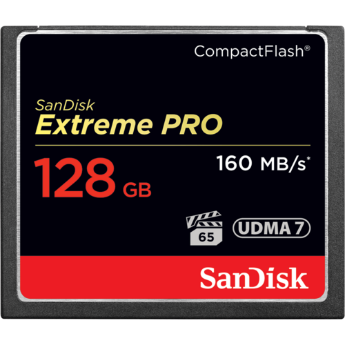 SanDisk Extreme PRO 128GB Compact Flash - 160MB/s