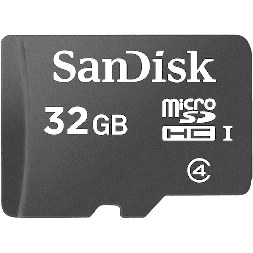 SanDisk 32GB microSDHC Card