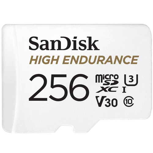 SanDisk High Endurance V30 microSDXC Card 256GB
