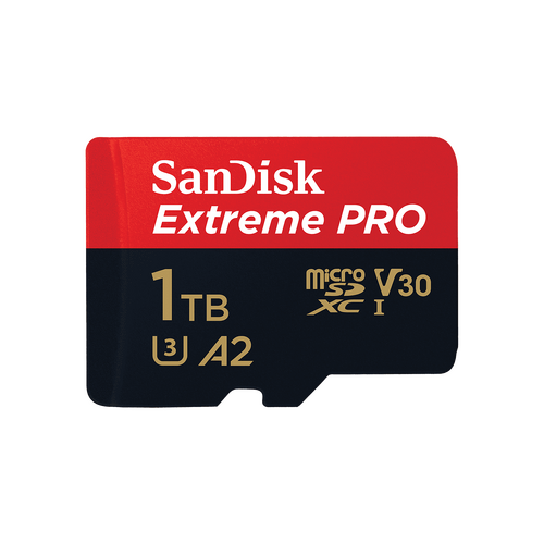 SanDisk Extreme Pro 1TB microSDXC UHS-I with Adapter