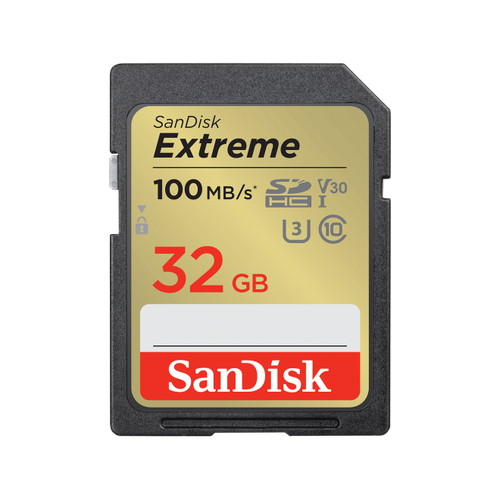 SanDisk Extreme 32GB SDHC UHS-I 90MB/s