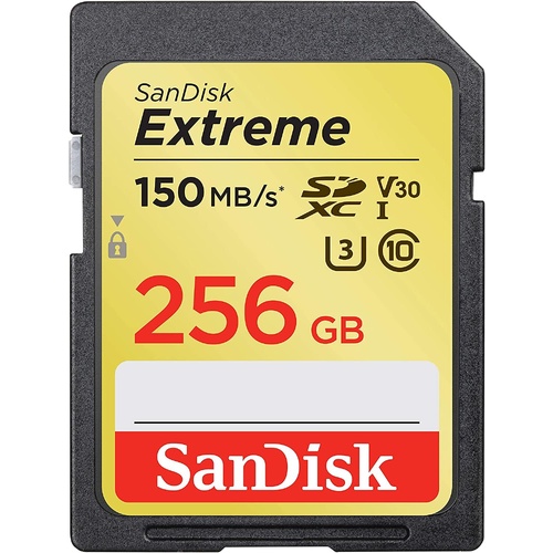 SanDisk Extreme 256GB SDXC UHS-I