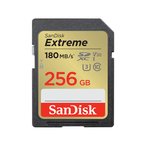 SanDisk Extreme 256GB SDXC UHS-I