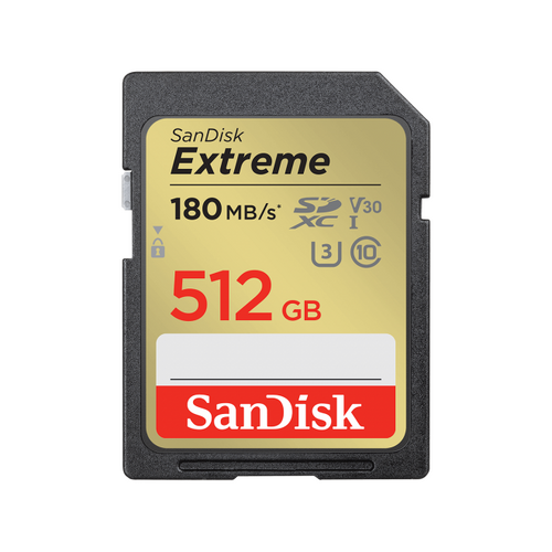 SanDisk Extreme 512GB SDXC UHS-I