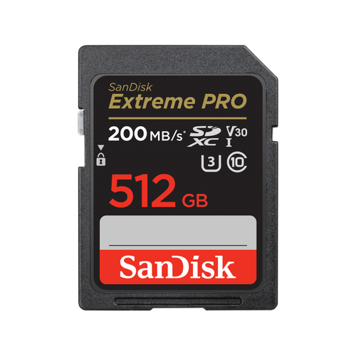 SanDisk Extreme Pro 512GB SDXC UHS-I