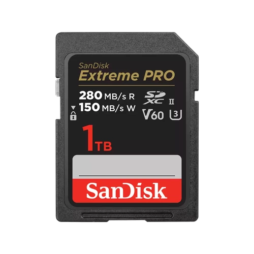 SanDisk Extreme Pro 1TB SDXC UHS-II - 280MB/s