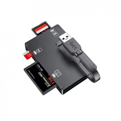 Simplecom CR309 3-Slot USB 3.0 Card Reader