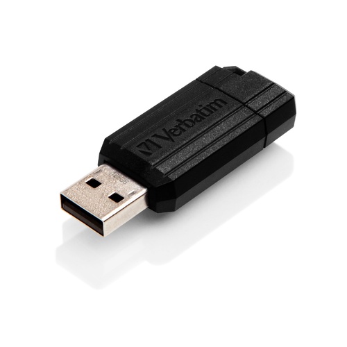 Verbatim 128GB PinStripe USB Drive - 49071