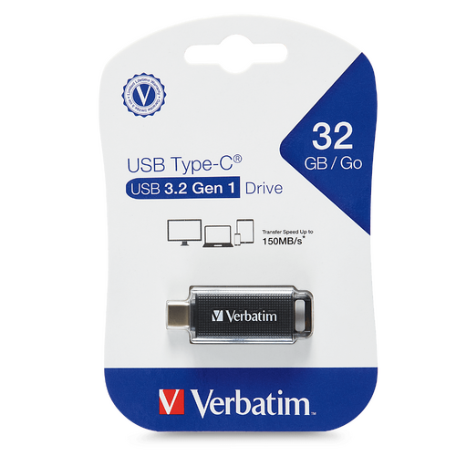 Verbatim Type-C USB 3.2 Gen 1 Flash Drive 32GB