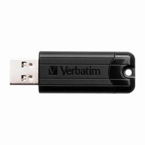 Verbatim 128GB Pinstripe USB3.2 Gen 1 Drive - 49319
